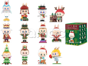 Секретный бокс с фигуркой POP MART LABUBU THE MONSTERS, Let's Christmas (Christmas Together) Series, Blind Box (фигурка попадается случайно) (1 коробка)