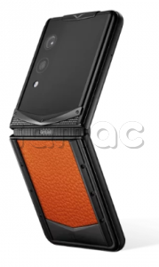 Телефон Vertu Quantum Flip, Calfskin Series (Dawning Orange)