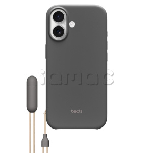 Чехол Beats для iPhone 17 с откидной подставкой, MagSafe и управлением камерой (Granite Gray)