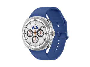 Купить Samsung Galaxy Watch8 Classic (46 мм) Wifi+LTE, Белый, Спортивный ремешок синего цвета