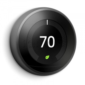 Купить Терморегулятор Google Nest Learning Thermostat, 3-е поколение, Black