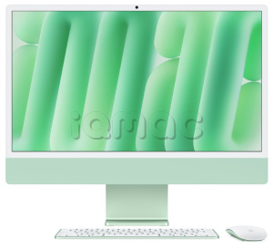 Купить Apple iMac 24" Retina 4,5K // Чип Apple M4 8-Core CPU, 8-Core GPU // 16 ГБ, 256 ГБ, Зеленый цвет (2024)