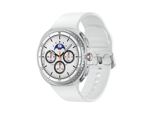 Купить Samsung Galaxy Watch8 Classic (46 мм) Wifi+LTE, Белый, Спортивный ремешок белого цвета