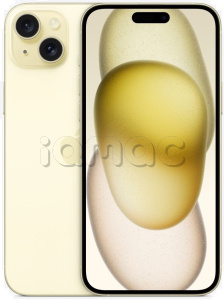 Купить iPhone 15 256Гб Yellow/Желтый (Dual SIM)