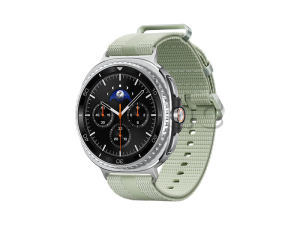 Купить Samsung Galaxy Watch8 Classic (46 мм) Wifi+LTE, Черный, Спортивный браслет светло-зеленого цвета
