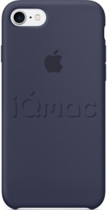 Силиконовый чехол для iPhone 7/8, тёмно-синий цвет, оригинальный Apple, оригинальный Apple