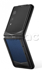 Телефон Vertu Quantum Flip, Calfskin Series (Gentleman Blue)