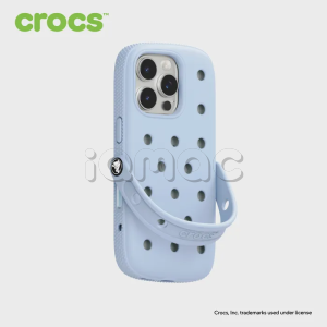 Купить Чехол Crocs для iPhone 16 Pro (Голубой)