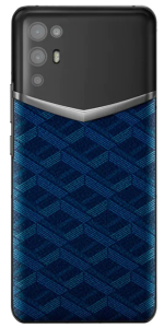 Телефон VERTU iVertu 5G, Monogram Canvas Leather (Blue/Синий)