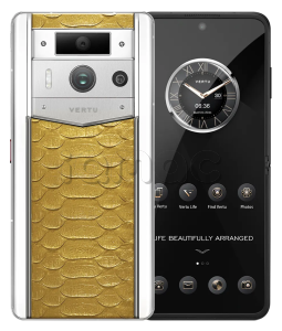 Телефон Vertu METAVERTU 2 Max, The Fortune Serpent Edition, Python Skin (Golden/Золотой)