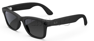 Купить Умные очки Ray-Ban  Wayfarer (2-gen) (Черная матовая оправа, градиентные графитовые линзы)