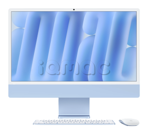 Купить Apple iMac 24" Retina 4,5K // Чип Apple M6 10-Core CPU, 10-Core GPU // 16 ГБ, 256 ГБ, Синий цвет (2026)