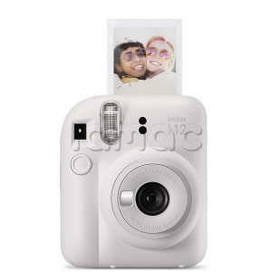 Купить Фотоаппарат моментальной печати Fujifilm Instax Mini 12, Clay White (Белый фарфор)