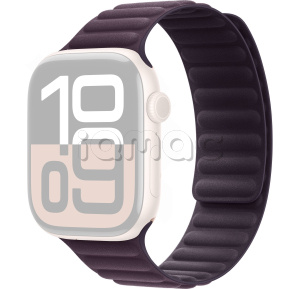 42мм M/L Ремешок FineWoven цвета "Ежевика" со скрытой магнитной застежкой для Apple Watch
