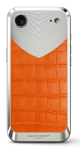 Чехол Golden Concept для iPhone Air, Magnetic Shield, Alligator Edition - Matte Orange  Чехол Golden Concept для iPhone Air, Magnetic Shield, Alligator Edition - Matte Orange