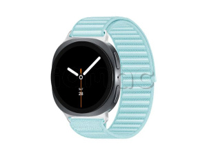 Купить  Samsung Galaxy Watch8 ( 40 мм) Wifi+LTE, корпус серый графит, текстильный браслет мятного цвета