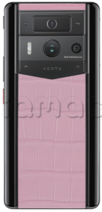 Телефон Vertu METAVERTU 2 Customized Edition, Black Ceramic, Crocodile Leather (Sakura Pink/Розовая сакура)