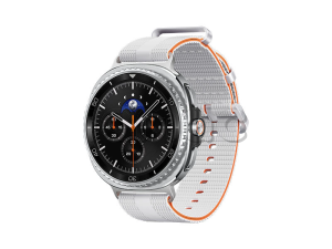 Купить Samsung Galaxy Watch8 Classic (46 мм) Wifi+LTE, Черный, Спортивный браслет белого цвета