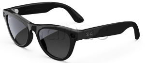 Купить Умные очки Ray-Ban  Skyler (2-gen) (Черная глянцевая оправа, градиентные графитовые линзы)