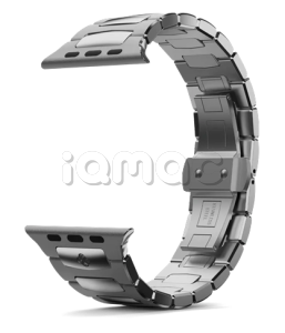 Ремешок Golden Concept для Apple Watch, ROYAL II (Silver)