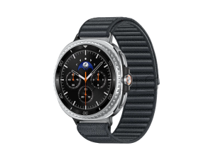 Купить Samsung Galaxy Watch8 Classic (46 мм) Wifi+LTE, Черный, Текстильный ремешок графитового цвета