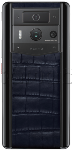 Телефон Vertu METAVERTU 2 Standart Edition, Black Ceramic, Crocodile Leather (Tranquil Blue/Синий)