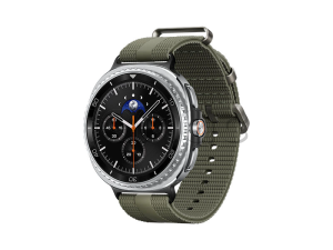 Купить Samsung Galaxy Watch8 Classic (46 мм) Wifi+LTE, Черный, Спортивный браслет зеленого цвета