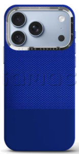 Чехол Golden Concept для iPhone 18 Pro, Vegan Leather (Deep Blue)