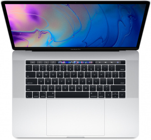 Купить MacBook Pro 15" «Серебристый» (Custom) +Touch Bar и Touch ID // Core i9 2.9 ГГц, 32 ГБ, 4 ТБ, Radeon Pro 560X 4 ГБ (Mid 2018)
