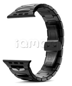 Ремешок Golden Concept для Apple Watch, ROYAL II (Black)