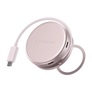 Многопортовый адаптер Satechi OntheGo 5-в-1 (Blush)