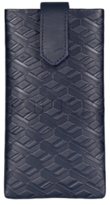 Чехол для телефона Vertu METAVERTU, Calf Leather (Deep Blue and Black/Темно-синий)