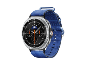 Купить Samsung Galaxy Watch8 Classic (46 мм) Wifi+LTE, Черный, Спортивный браслет синего цвета