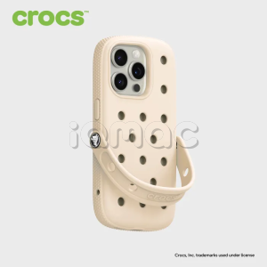 Купить Чехол Crocs для iPhone 15 Pro (Слоновая кость)