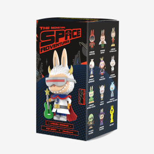 Секретный бокс с фигуркой POP MART LABUBU THE MONSTERS, Space Adventures Series, Blind Box (фигурка попадается случайно) (1 коробка)