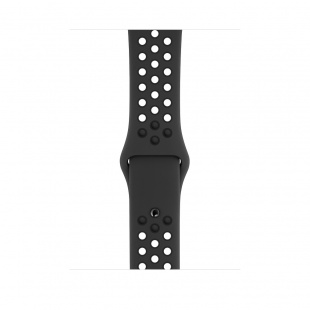 Apple Watch Series 4 Nike+ // 40мм GPS // Корпус из алюминия цвета «серый космос», спортивный ремешок Nike цвета «антрацитовый/чёрный» (MU6J2)