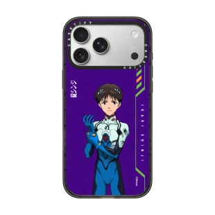 Чехол The Evangelion x CASETiFY Collection для iPhone 17 Pro Max (Shinji Ikari)