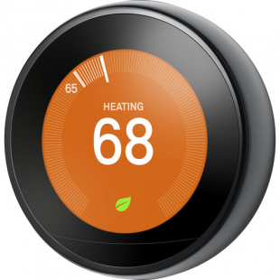 Терморегулятор Google Nest Learning Thermostat, 3-е поколение, Black