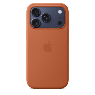 Силиконовый чехол MagSafe для iPhone 17 Pro (Terra Cotta)
