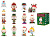 Секретный бокс с фигуркой POP MART LABUBU THE MONSTERS, Let's Christmas (Christmas Together) Series, Blind Box (фигурка попадается случайно) (1 коробка)