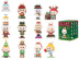 Секретный бокс с фигуркой POP MART LABUBU THE MONSTERS, Let's Christmas (Christmas Together) Series, Blind Box (фигурка попадается случайно) (1 коробка)