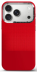 Чехол Golden Concept для iPhone 18 Pro Max, Vegan Leather (Red)