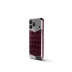 Магнитная накладка Golden Concept Magnetic Shield для iPhone 18 Pro, Alligator Edition (Burgundy)