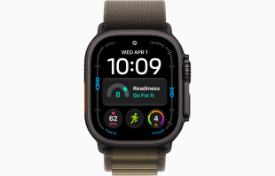 Apple Watch Ultra 4 (2026) // 49мм GPS+Cellular // Корпус из черного титана, ремешок Alpine Loop темно-оливкового цвета