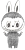 Игрушка POP MEGA MART LABUBU 400% Sketch