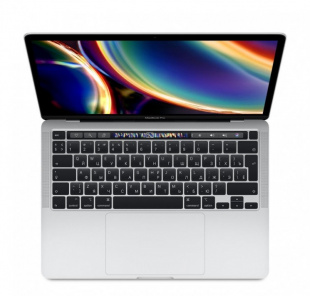 MacBook Pro 13" «Серебристый» (MXK62) + Touch Bar и Touch ID // Core i5 1,4 ГГц, 8 ГБ, 256 ГБ SSD,  Intel Iris Plus Graphics 645 (Mid 2020)