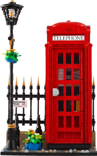 Конструктор LEGO Red London Telephone Box / Красная телефонная будка (21347)