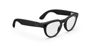 Умные очки Ray-Ban  Headliner (2-gen) (Черная матовая оправа, прозрачные линзы)