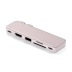 Многопортовый адаптер Satechi USB-C Snap Hub (Blush)