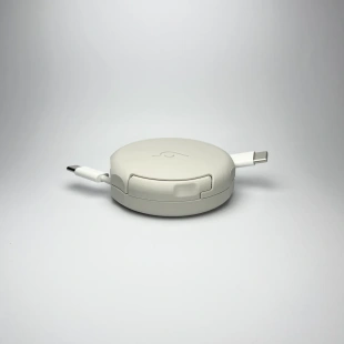 Органайзер для проводов Pebbl 1 Mini (Stone White)